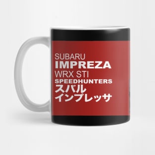 Impreza Wrx STi Speedhunters Mug